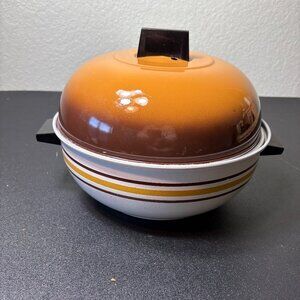 Vintage West Bend 3pc. Steamer Pot Retro Kitchenware